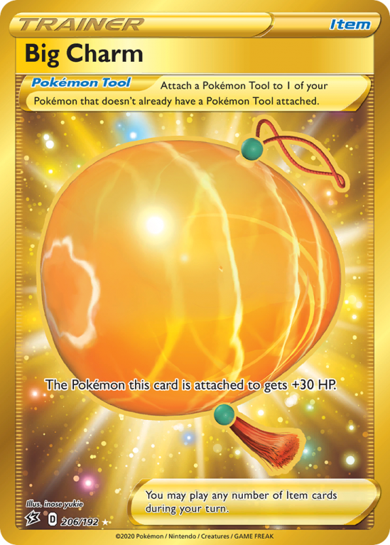 Big Charm 206/192 Sword & Shield Rebel Clash