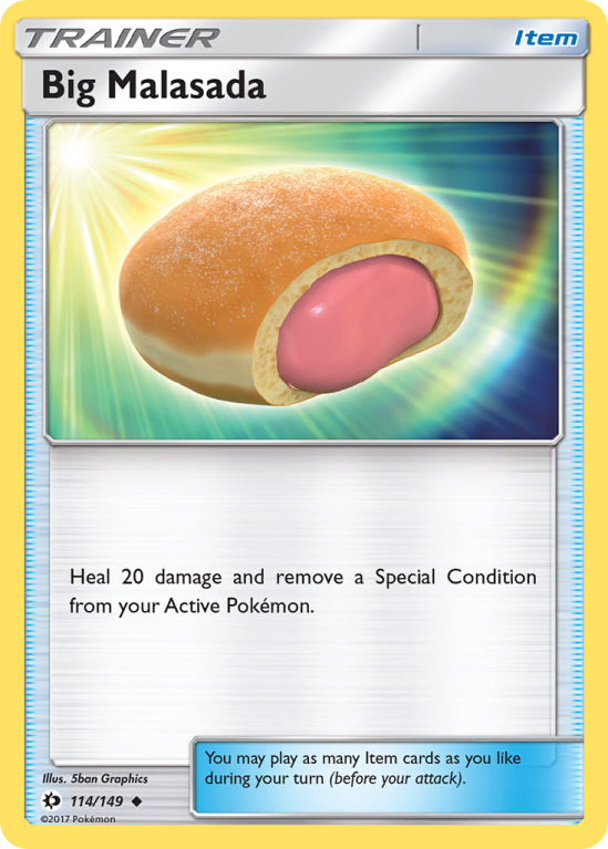 Big Malasada 114/149 Sun & Moon Sun & Moon