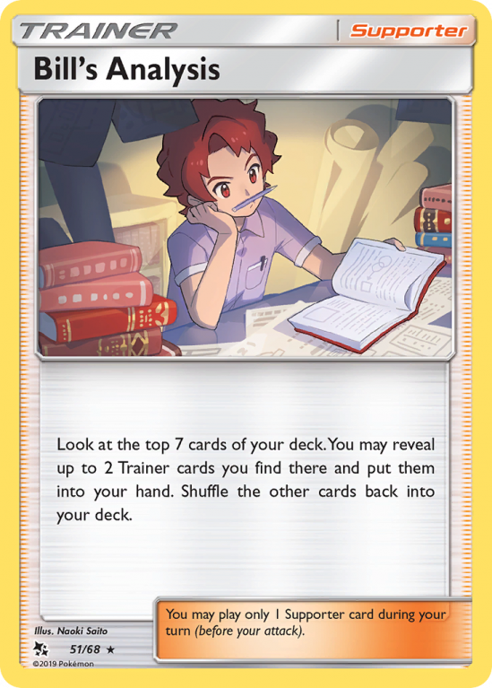 Bill's Analysis 51/68 Sun & Moon Hidden Fates