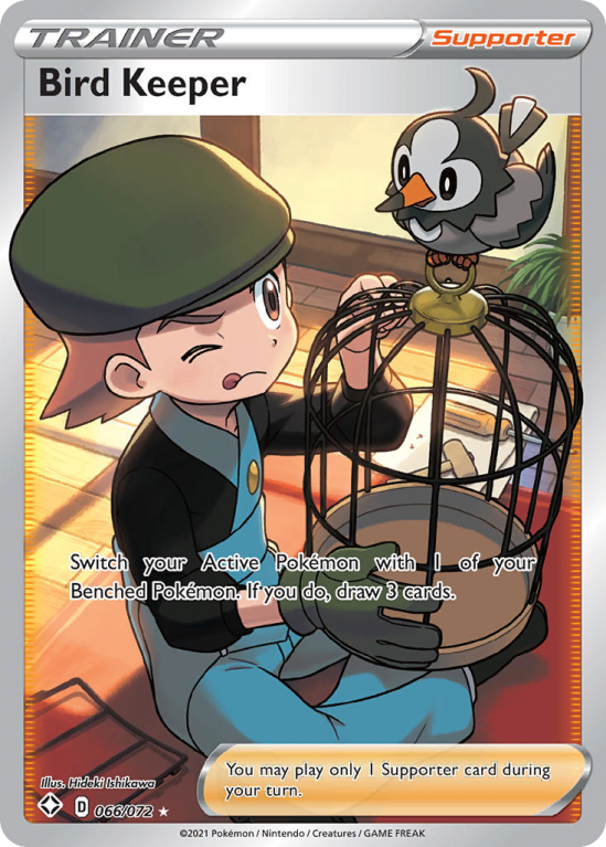 Bird Keeper 66/72 Sword & Shield Shining Fates