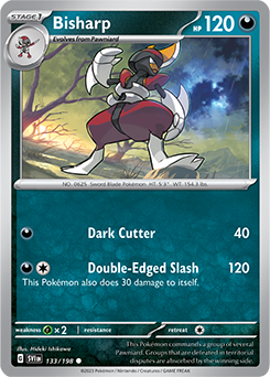 Bisharp 133/198 Scarlet & Violet Scarlet & Violet