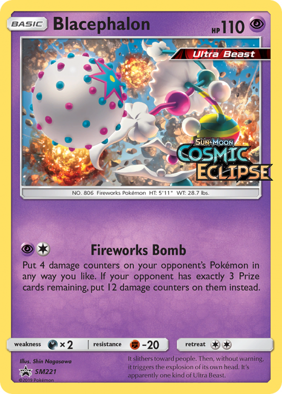 Blacephalon SM221/156 Sun & Moon SM Black Star Promos