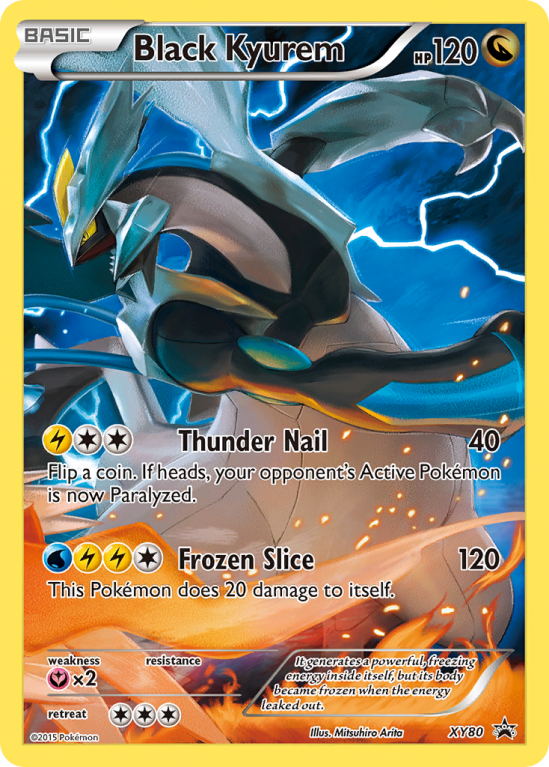 Black Kyurem XY80/183 XY XY Black Star Promos