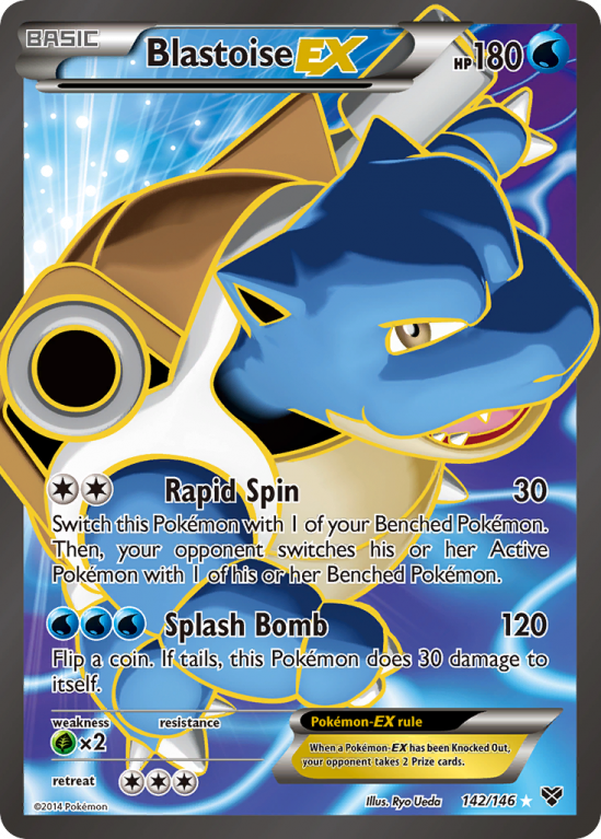 Blastoise-EX 142/146 XY XY