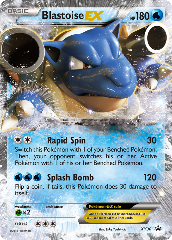 Blastoise-EX XY30/183 XY XY Black Star Promos