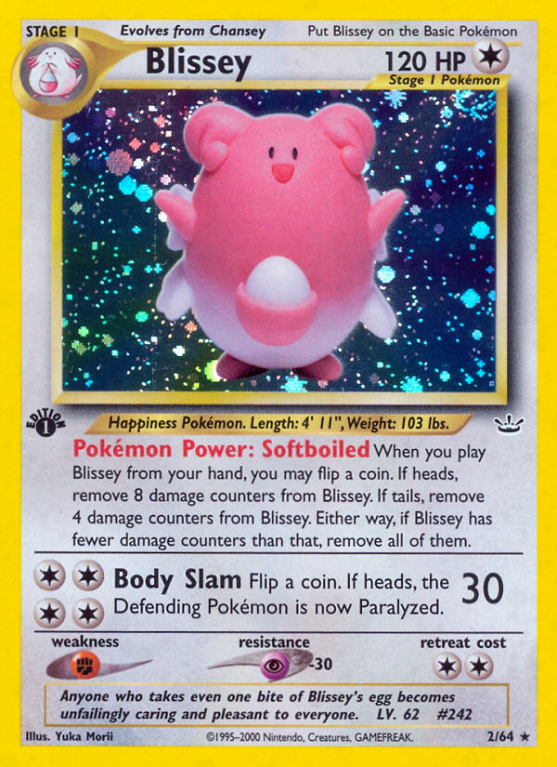 Blissey 2/66 Neo Neo Revelation