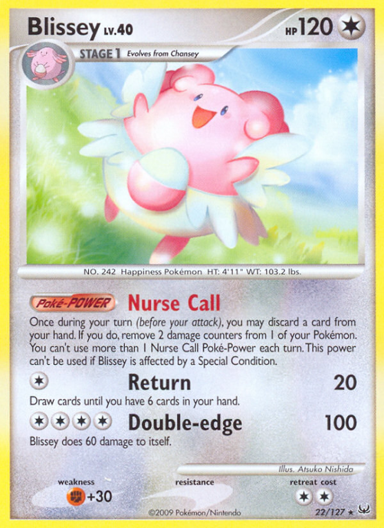 Blissey 22/127 Platinum Platinum