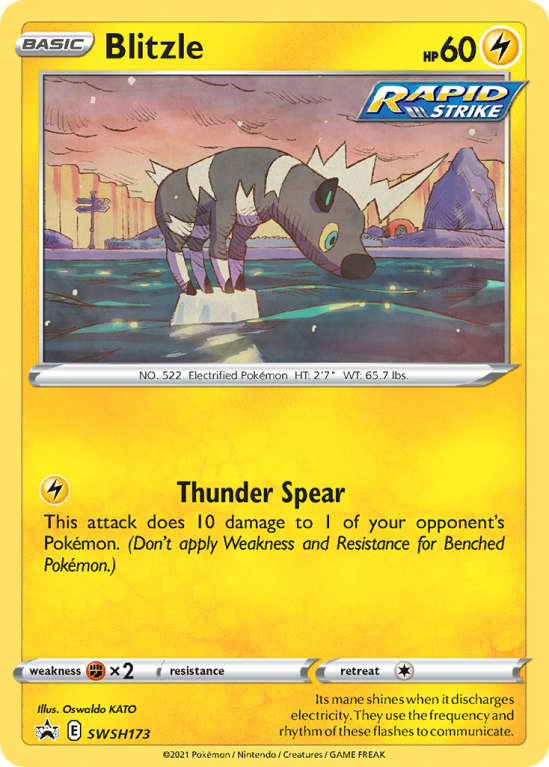 Blitzle SWSH173/103 Sword & Shield SWSH Black Star Promos