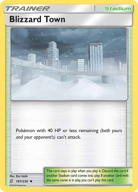 Blizzard Town 187/236 Sun & Moon Unified Minds