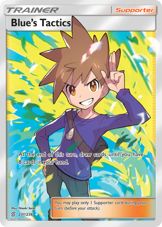 Blue's Tactics 231/236 Sun & Moon Unified Minds
