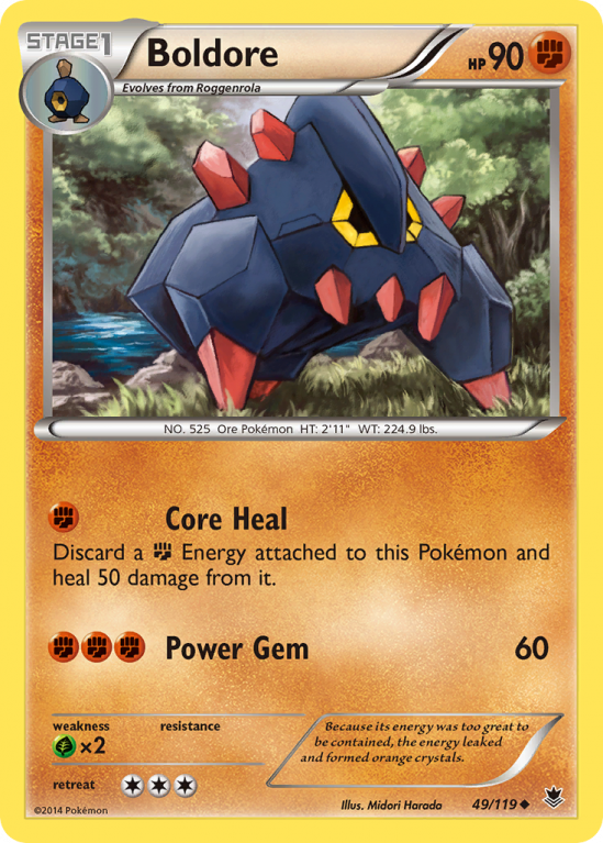Boldore 49/119 XY Phantom Forces