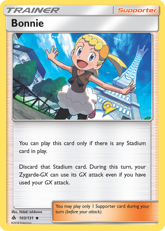 Bonnie 103/131 Sun & Moon Forbidden Light