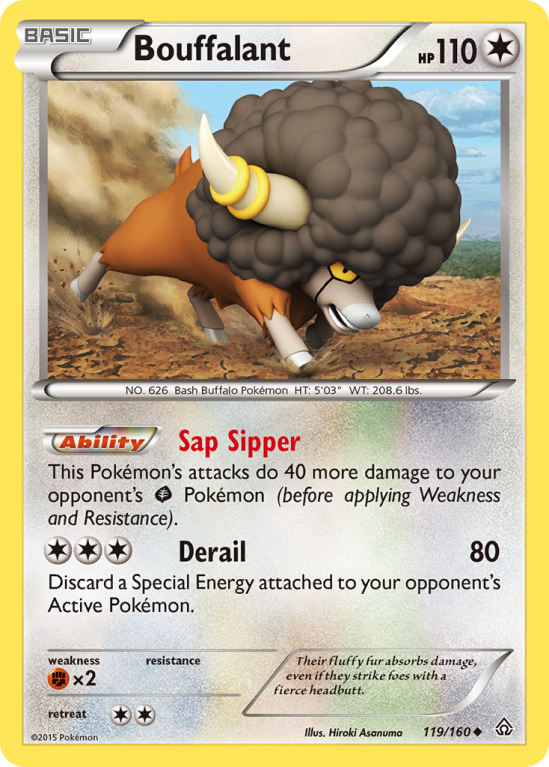 Bouffalant 119/160 XY Primal Clash