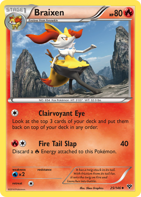 Braixen 25/146 XY XY