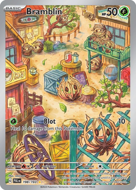 Bramblin 198/193 Scarlet & Violet Paldea Evolved