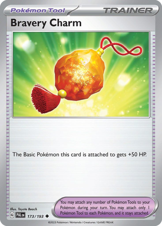 Bravery Charm 173/193 Scarlet & Violet Paldea Evolved