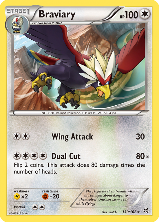 Braviary 130/162 XY BREAKthrough