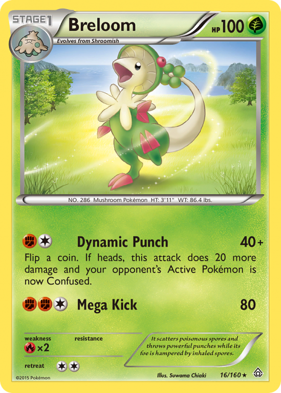 Breloom 16/160 XY Primal Clash
