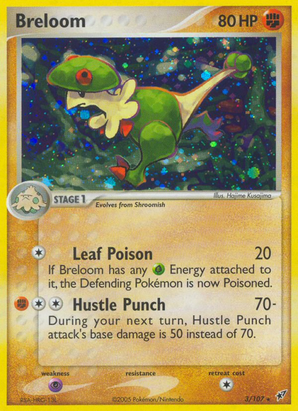 Breloom 3/107 EX Deoxys