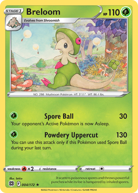 Breloom 4/172 Sword & Shield Brilliant Stars