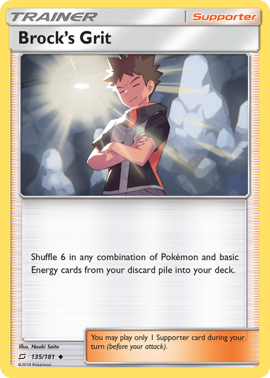 Brock's Grit 135/181 Sun & Moon Team Up