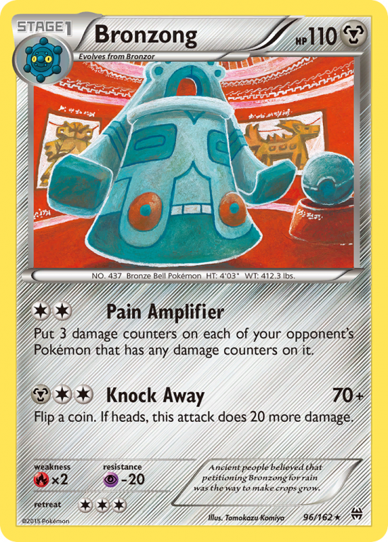 Bronzong 96/162 XY BREAKthrough