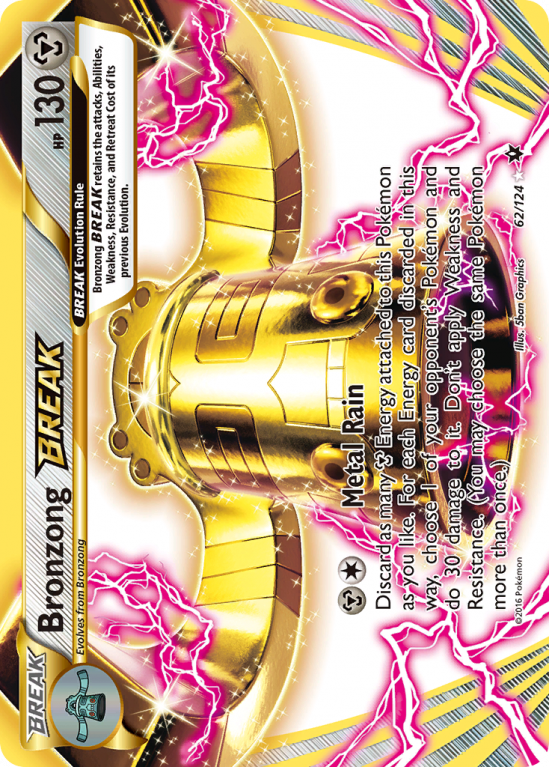 Bronzong BREAK 62/124 XY Fates Collide