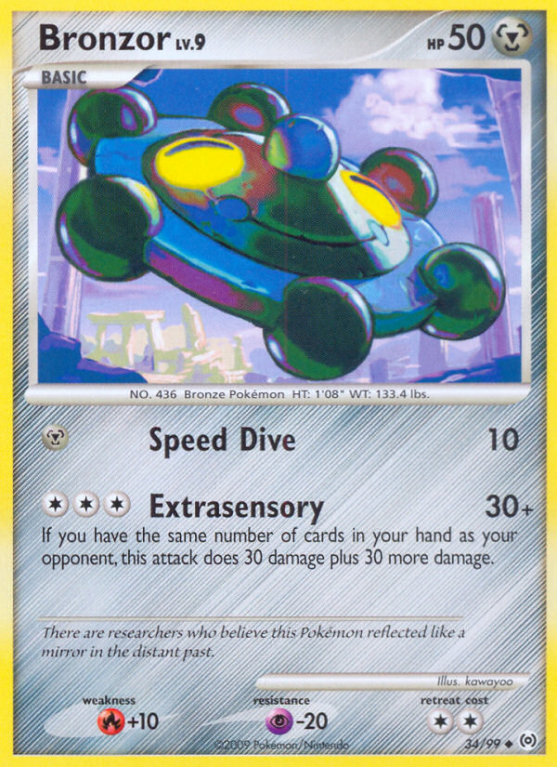 Bronzor 34/99 Platinum Arceus