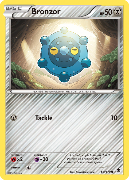 Bronzor 60/119 XY Phantom Forces