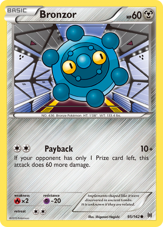 Bronzor 95/162 XY BREAKthrough