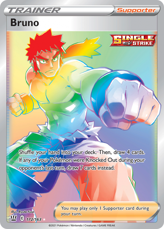 Bruno 172/163 Sword & Shield Battle Styles