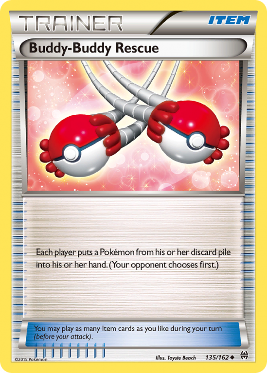Buddy-Buddy Rescue 135/162 XY BREAKthrough
