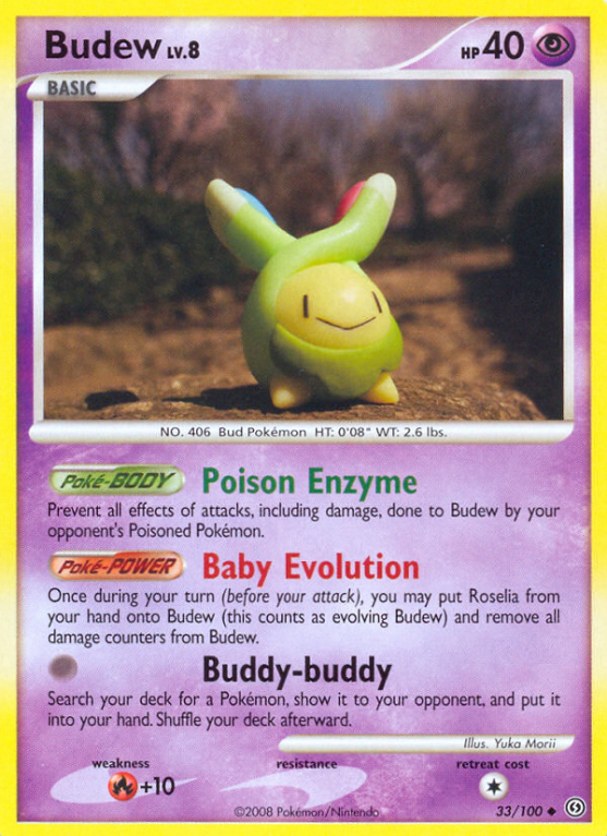 Budew 33/100 Diamond & Pearl Stormfront