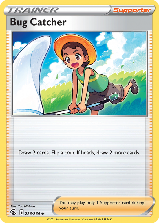 Bug Catcher 226/264 Sword & Shield Fusion Strike