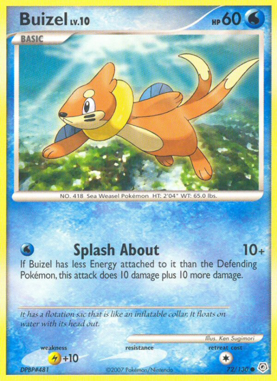 Buizel 72/130 Diamond & Pearl Diamond & Pearl