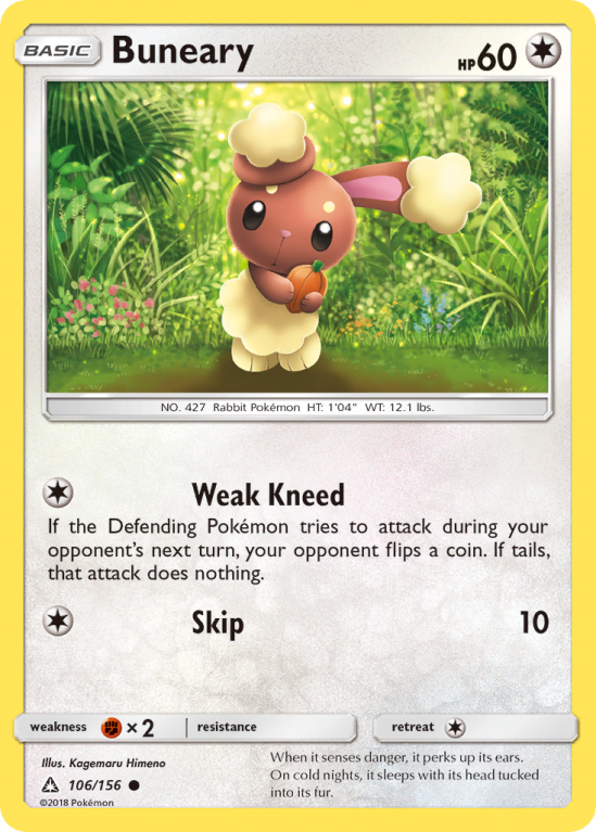 Buneary 106/156 Sun & Moon Ultra Prism