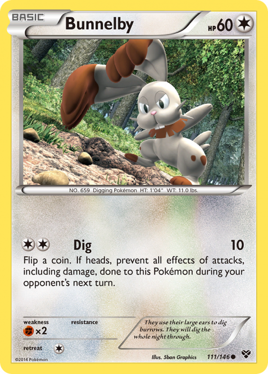 Bunnelby 111/146 XY XY