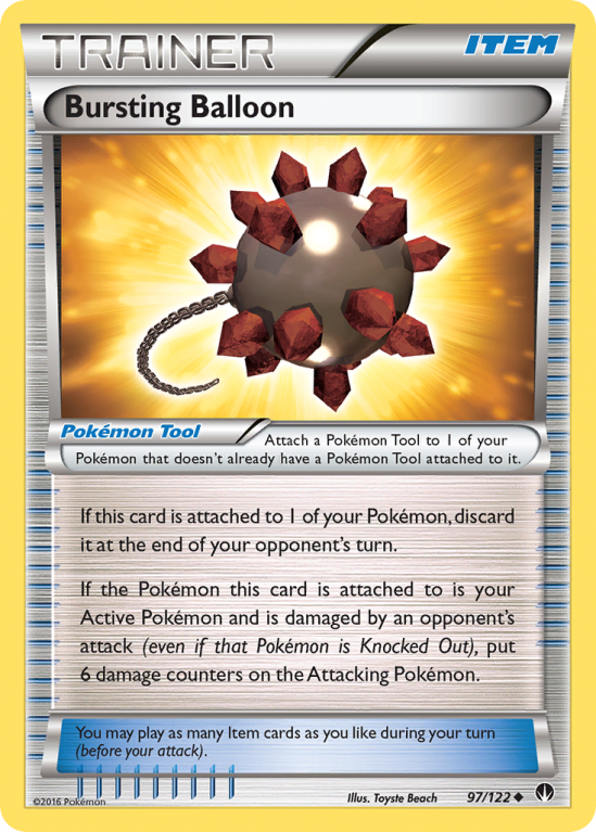Bursting Balloon 97/122 XY BREAKpoint