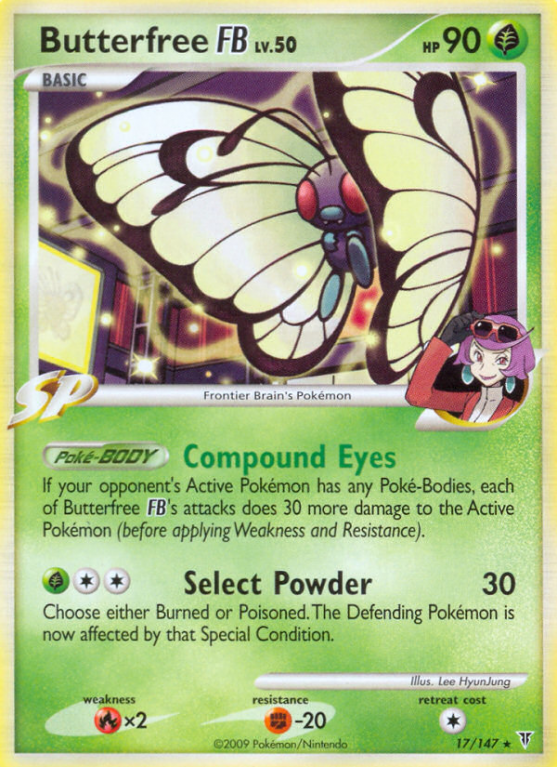 Butterfree FB 17/147 Platinum Supreme Victors