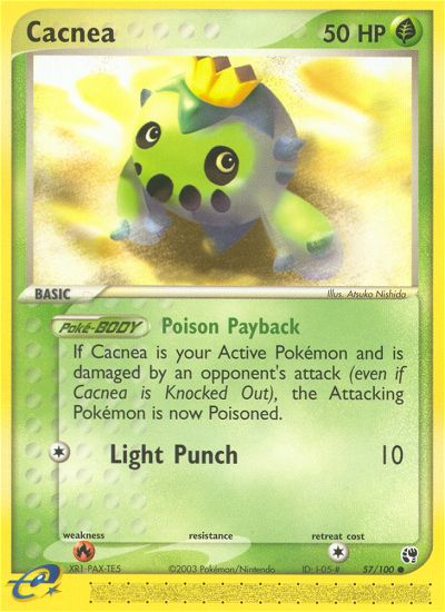 Cacnea 57/100 EX Sandstorm
