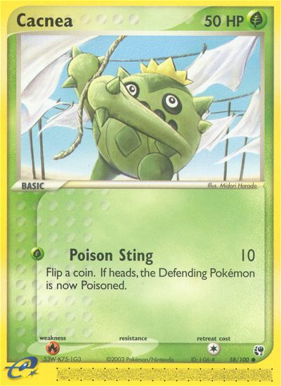 Cacnea 58/100 EX Sandstorm