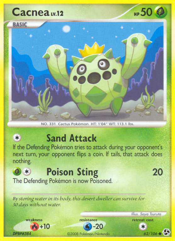 Cacnea 62/106 Diamond & Pearl Great Encounters