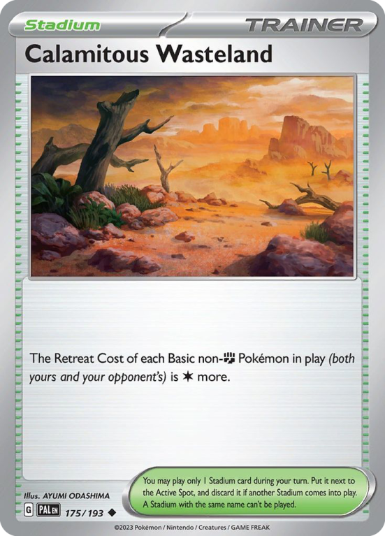 Calamitous Wasteland 175/193 Scarlet & Violet Paldea Evolved