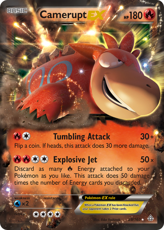 Camerupt-EX 29/160 XY Primal Clash