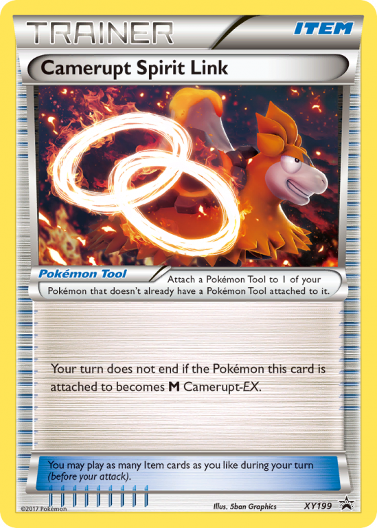 Camerupt Spirit Link XY199/183 XY XY Black Star Promos