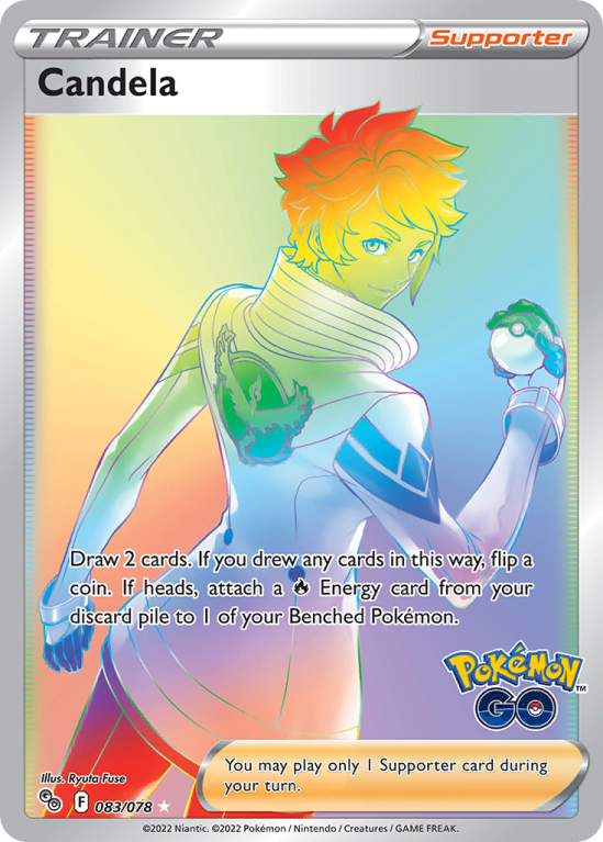 Candela 83/78 Sword & Shield Pokémon GO