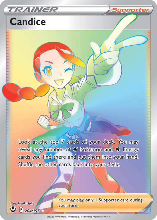 Candice 204/195 Sword & Shield Silver Tempest