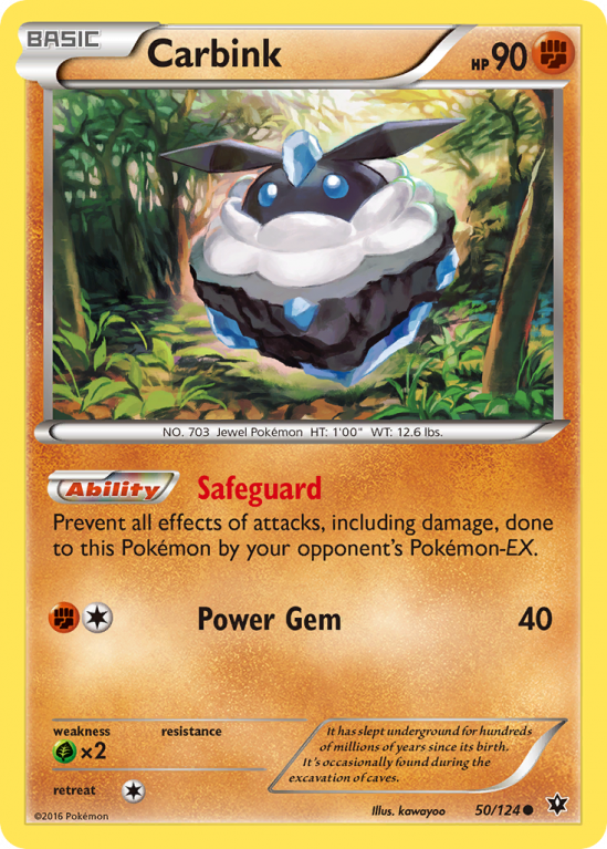 Carbink 50/124 XY Fates Collide