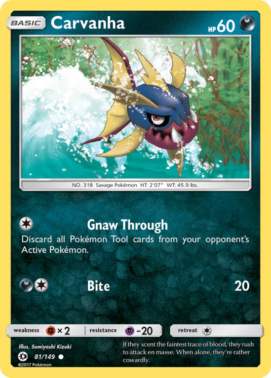 Carvanha 81/149 Sun & Moon Sun & Moon