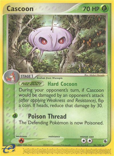 Cascoon 26/109 EX Ruby & Sapphire
